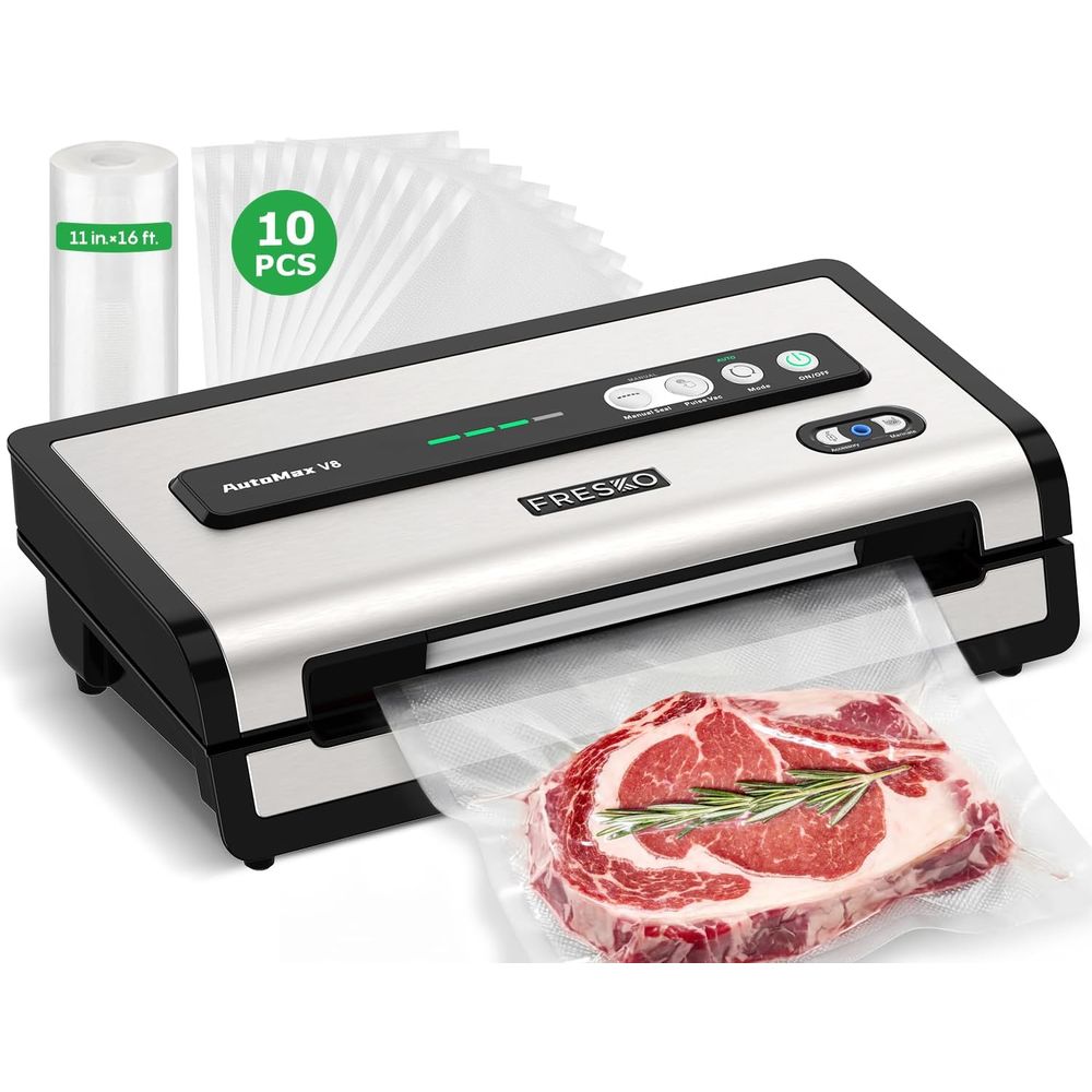 Meal Prep Bulking - Efficient Hand-Free Vacuum Sealer: Rapidly Seal
