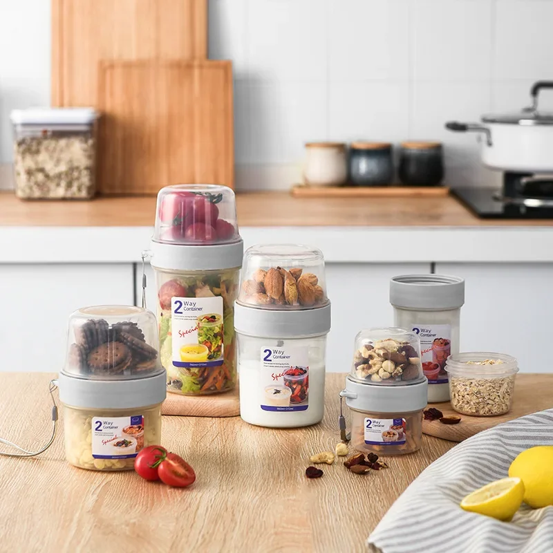 Meal Prep Chia Pudding - Breakfast Oatmeal Cereal Nut Yogurt Salad