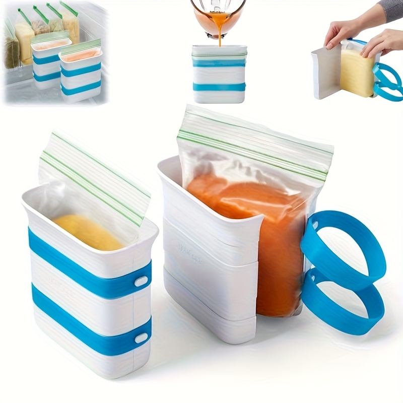 Meal Prep Smoothies - 1/2-Pcs Frozen Food Block Maker Meal