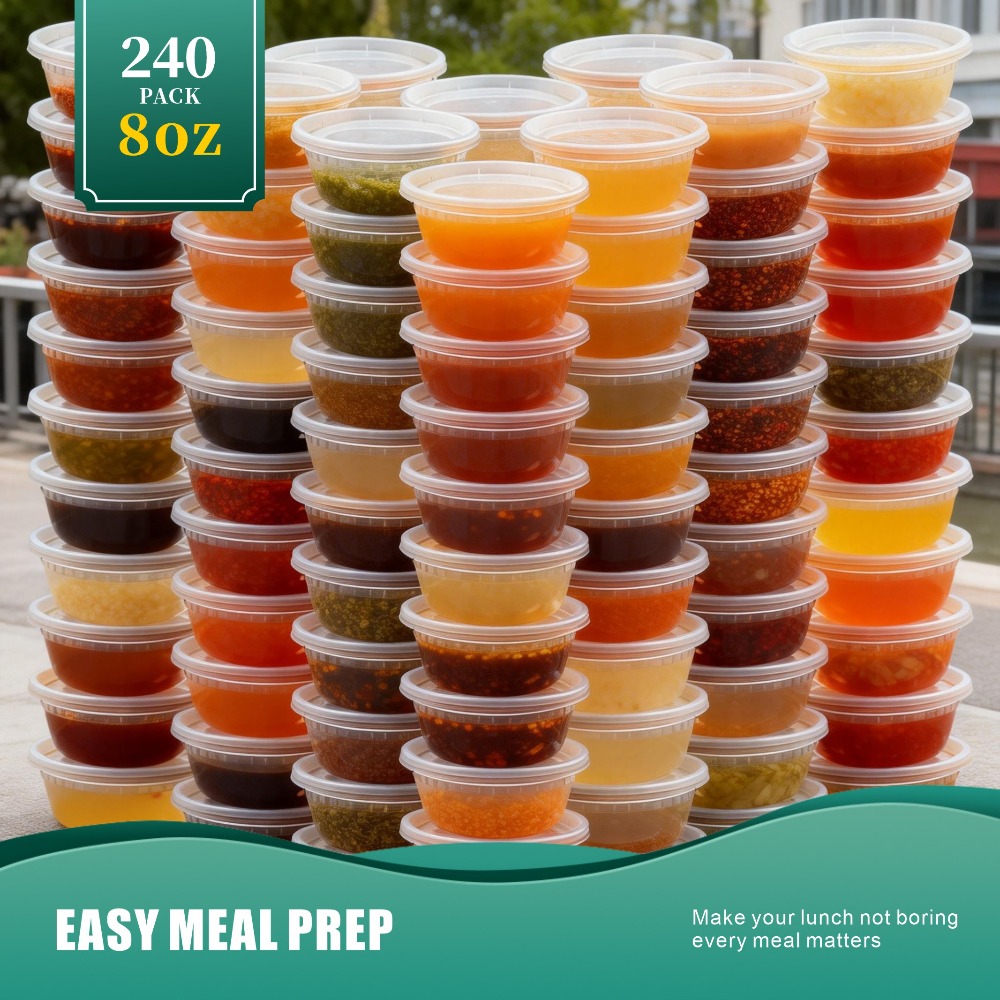 240Pack 8oz Deli Containers Wi - Meal Prep Bulking ulasan dan harga