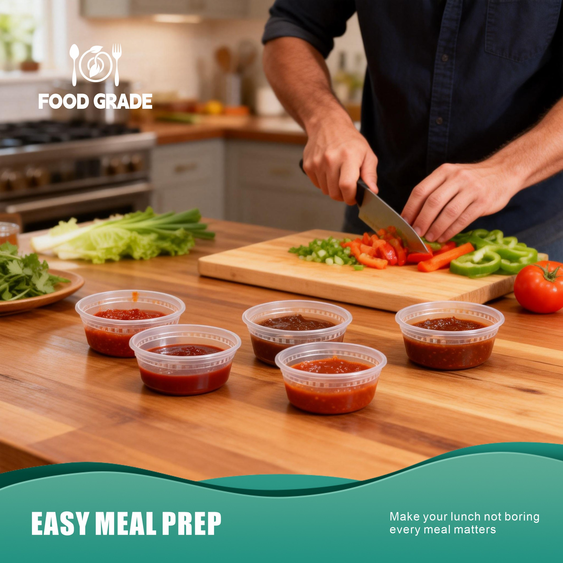 240Pack 8oz Deli Containers Wi - Meal Prep Bulking ulasan dan harga
