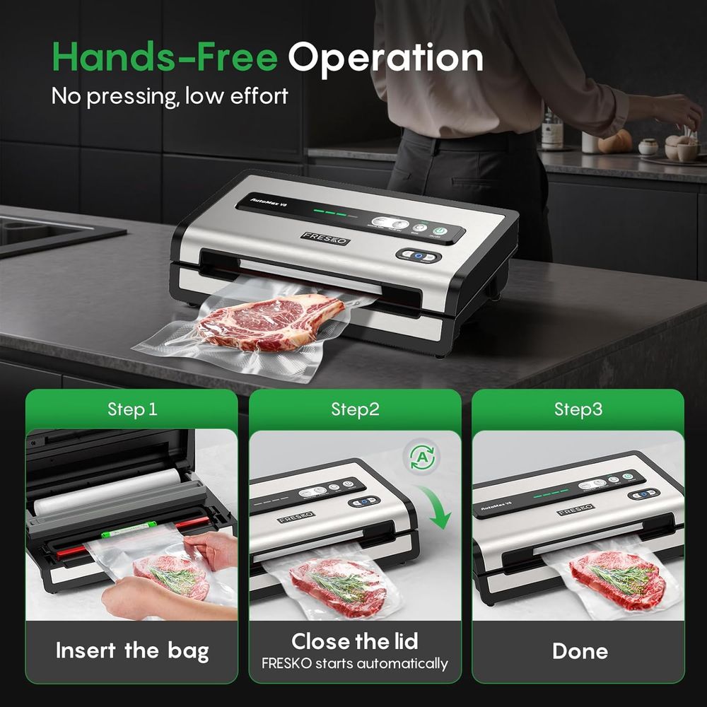 Efficient Hand-Free Vacuum Sea - Meal Prep Bulking ulasan dan harga