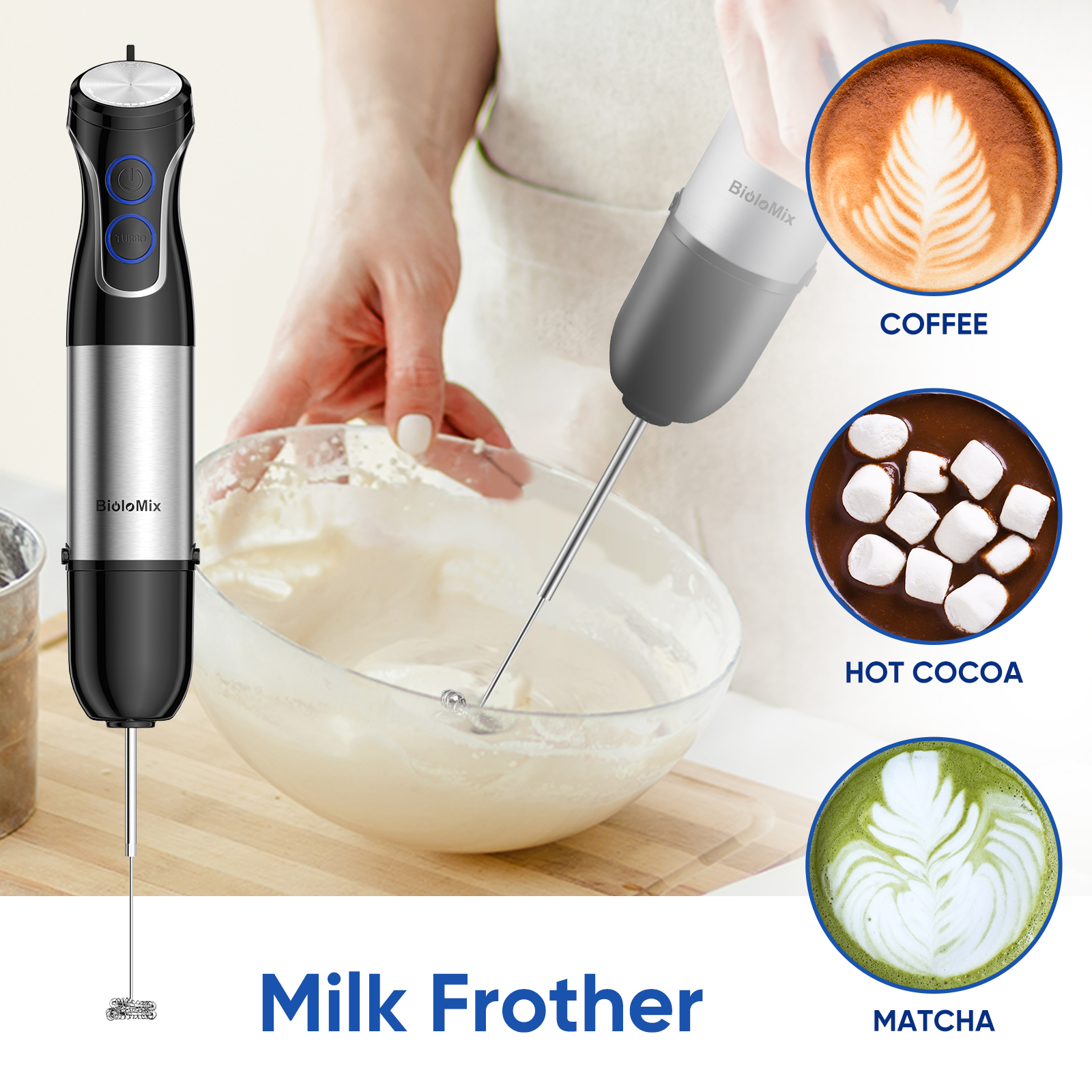 BioloMix 5 in 1 Immersion Hand - Meal Prep Smoothies ulasan dan harga
