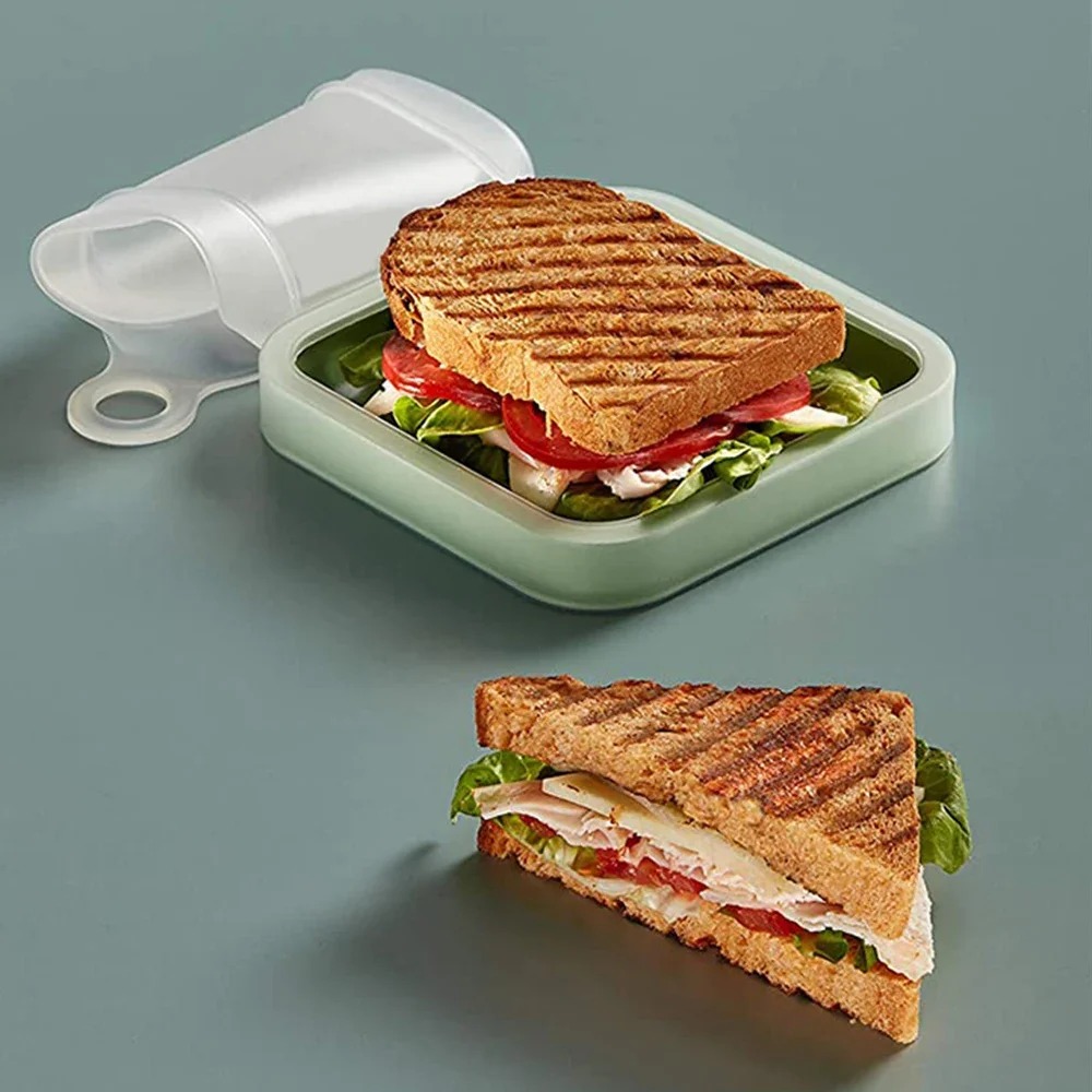 Sandwich Holder Lunchbox Baker - Meal Prep Chia Pudding ulasan dan harga