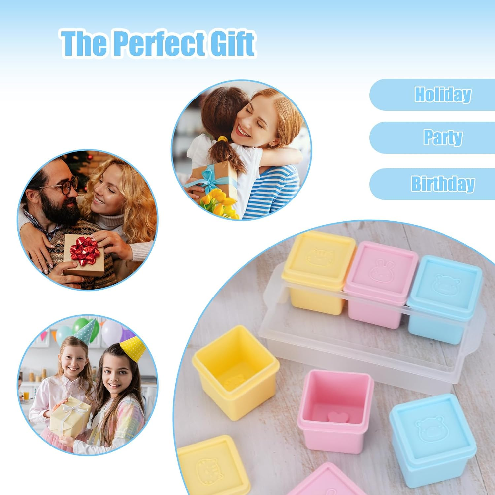 1 pack of 6 silicone food stor - Meal Prep Chia Pudding ulasan dan harga