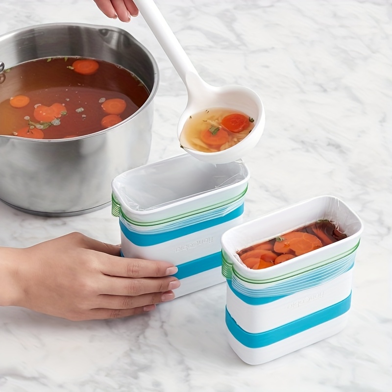 1/2-Pcs Frozen Food Block Make - Meal Prep Smoothies ulasan dan harga
