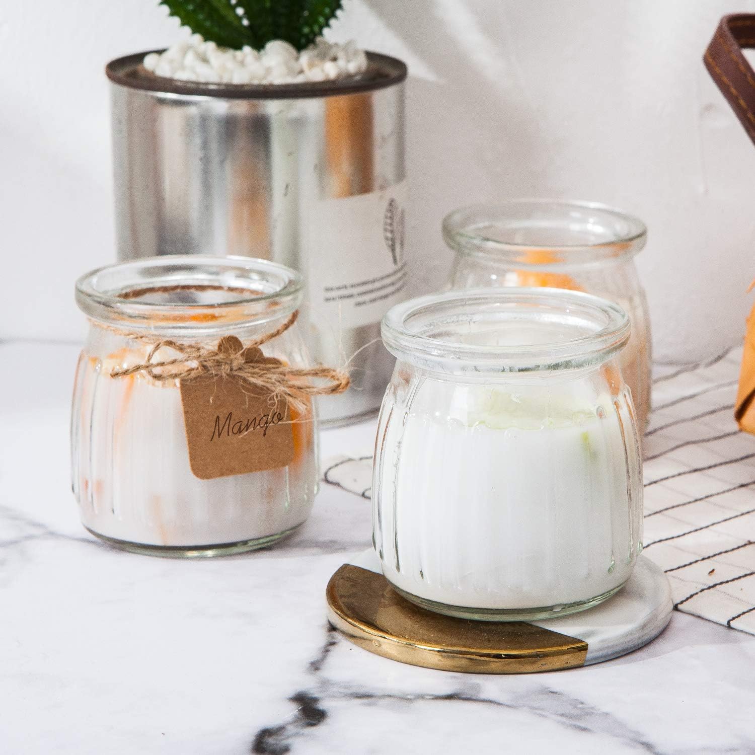 4 oz Clear Yogurt Jars With PE - Meal Prep Chia Pudding ulasan dan harga