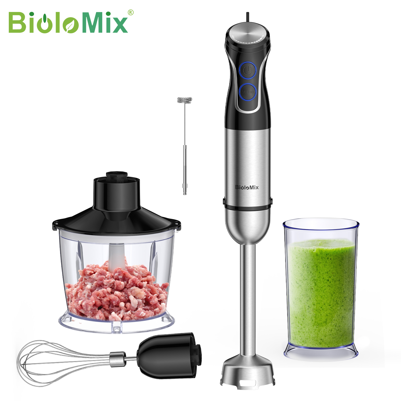BioloMix 5 in 1 Immersion Hand - Meal Prep Smoothies ulasan dan harga