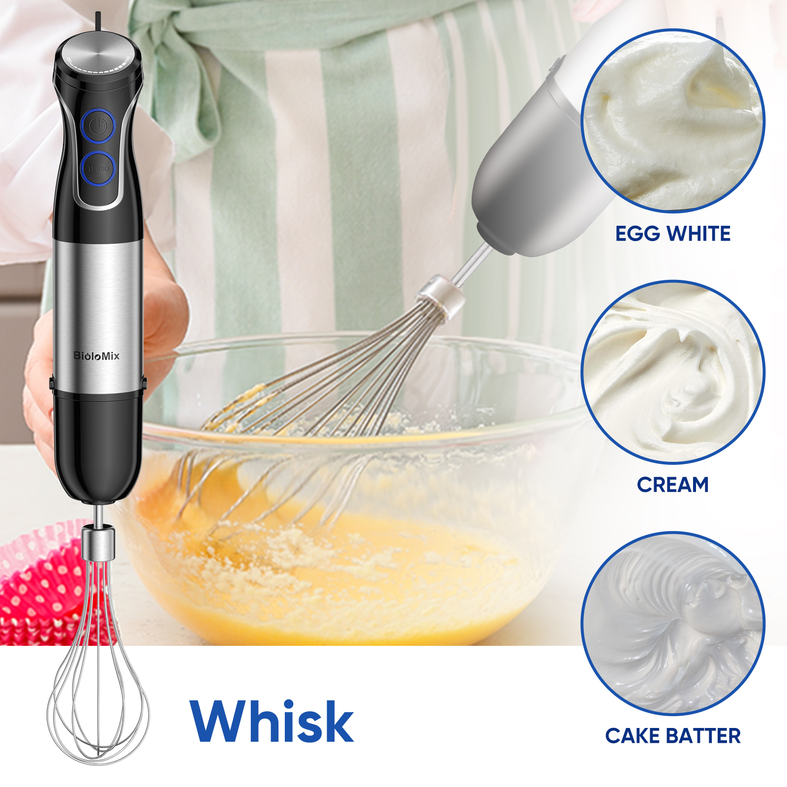 BioloMix 5 in 1 Immersion Hand - Meal Prep Smoothies ulasan dan harga