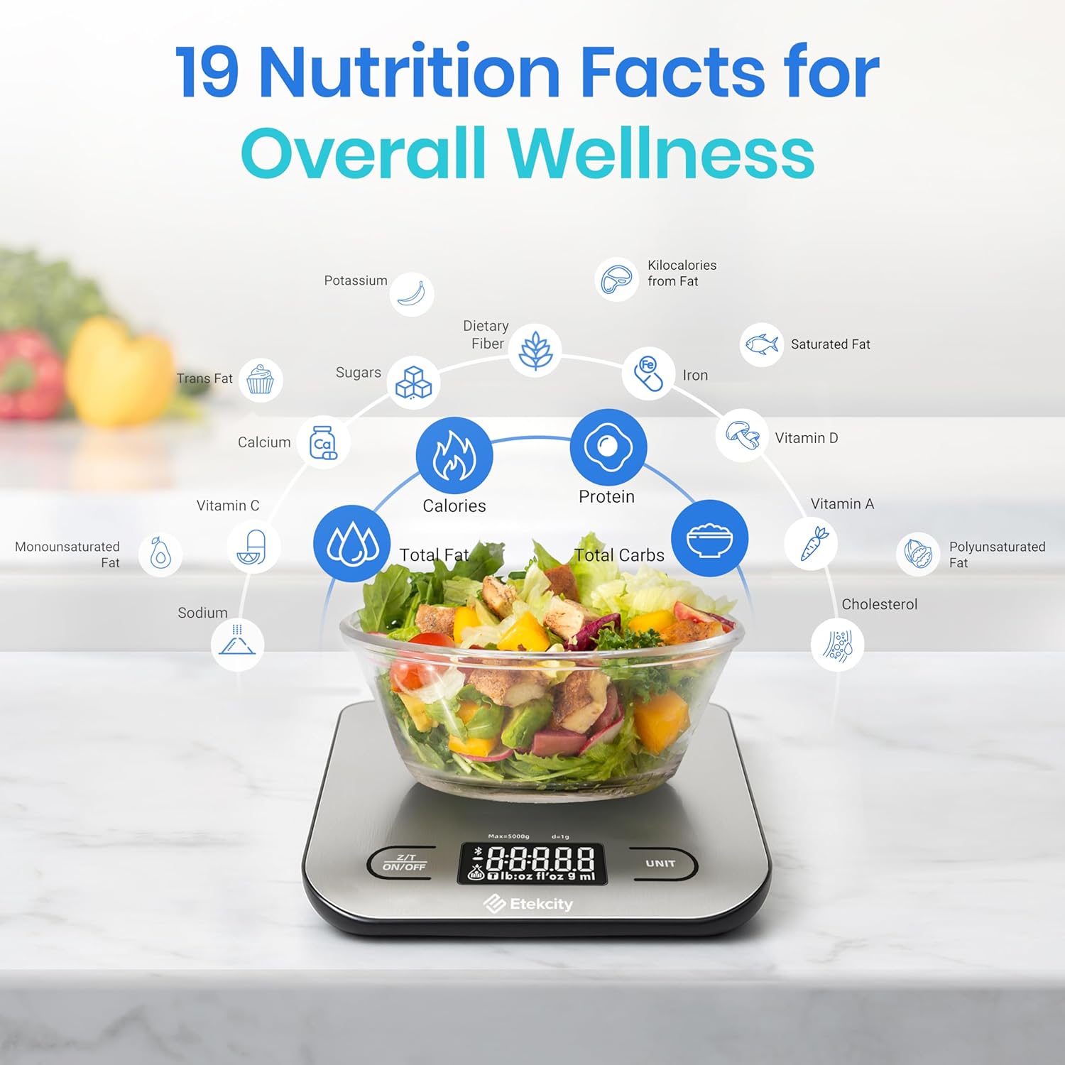 Digital Food Nutrition Scale,  - Meal Prep Keto ulasan dan harga