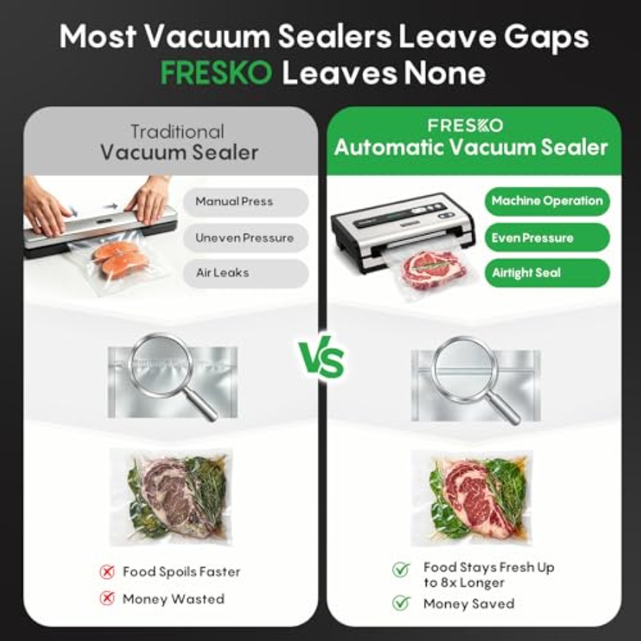 Automatic vacuum sealer for ki - Meal Prep Bulking ulasan dan harga