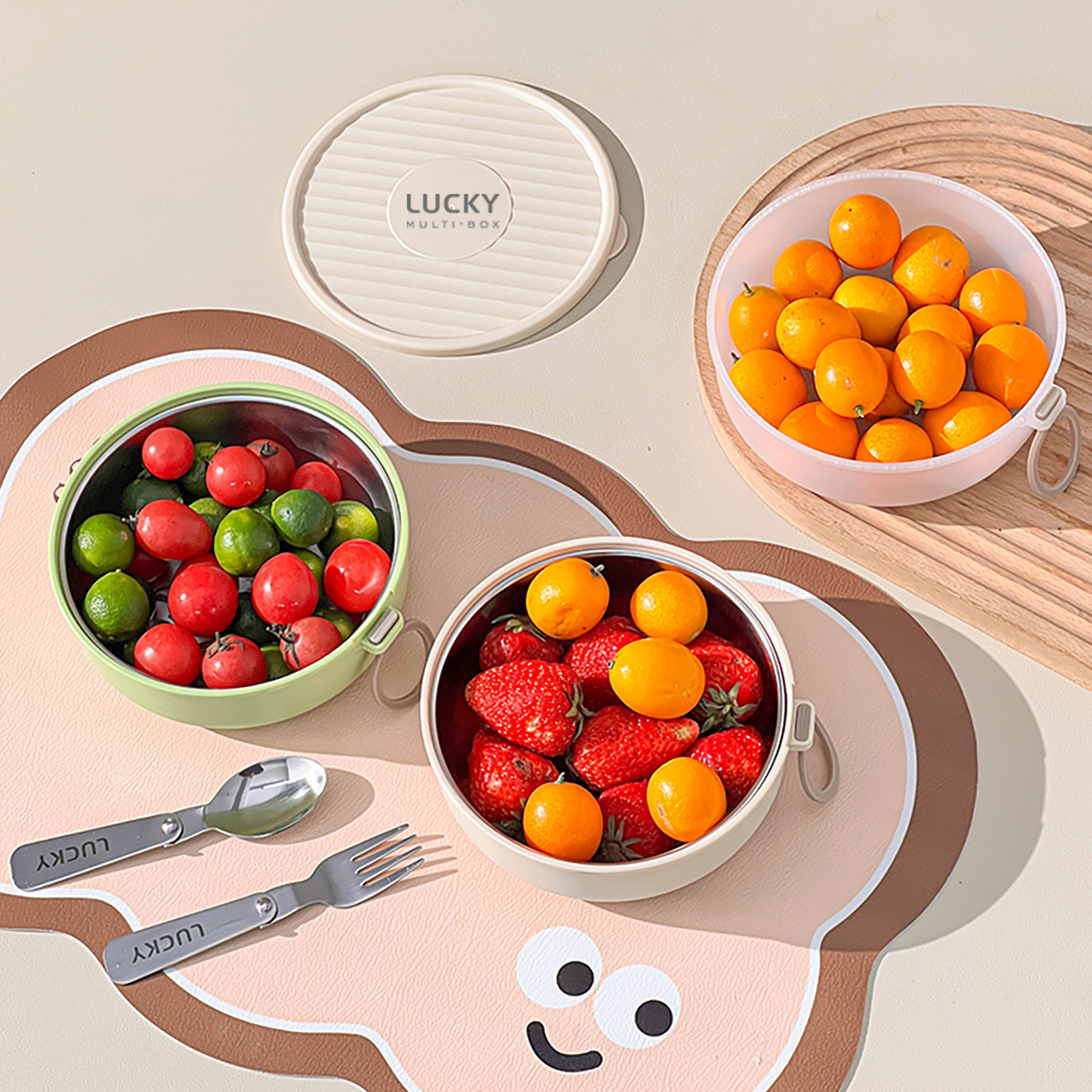 Portable Round 304 Stainless S - Meal Prep Chia Pudding ulasan dan harga
