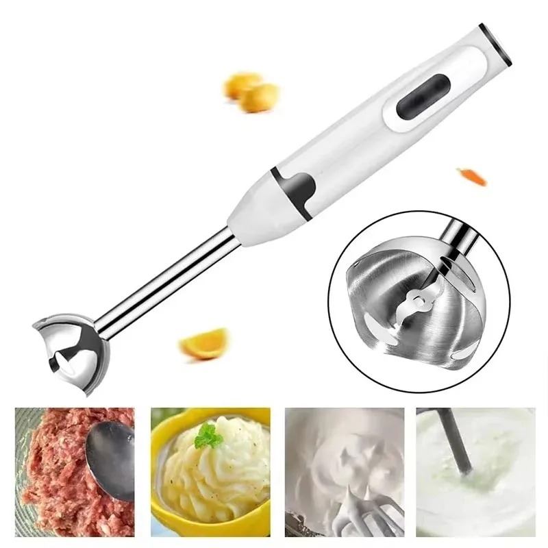 Immersion Stick Mixer Electric - Meal Prep Smoothies ulasan dan harga