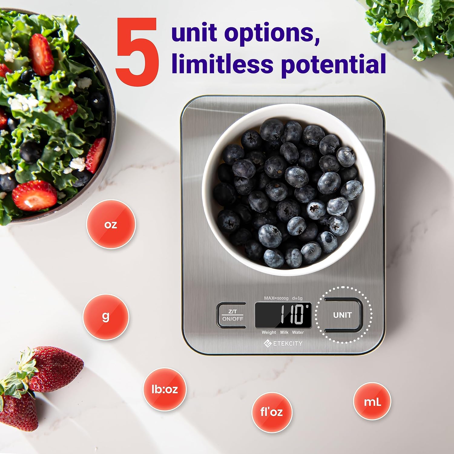 Digital Kitchen Scale for Weig - Meal Prep Keto ulasan dan harga