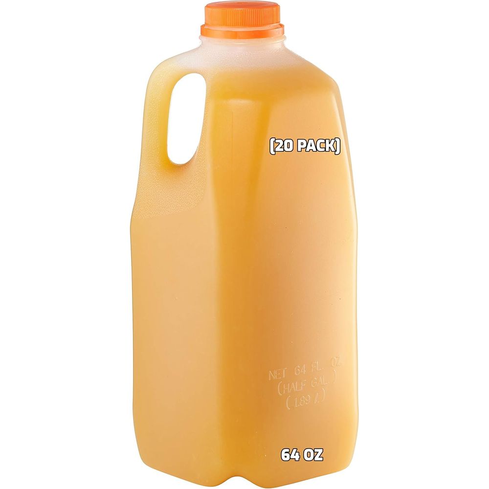 20-Pack 64oz Empty Plastic Smo - Meal Prep Smoothies ulasan dan harga