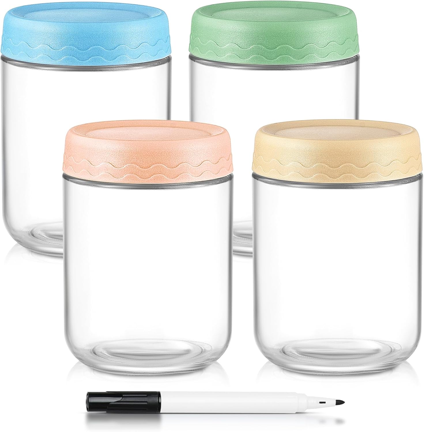 16 Oz Overnight Oats Container - Meal Prep Chia Pudding ulasan dan harga