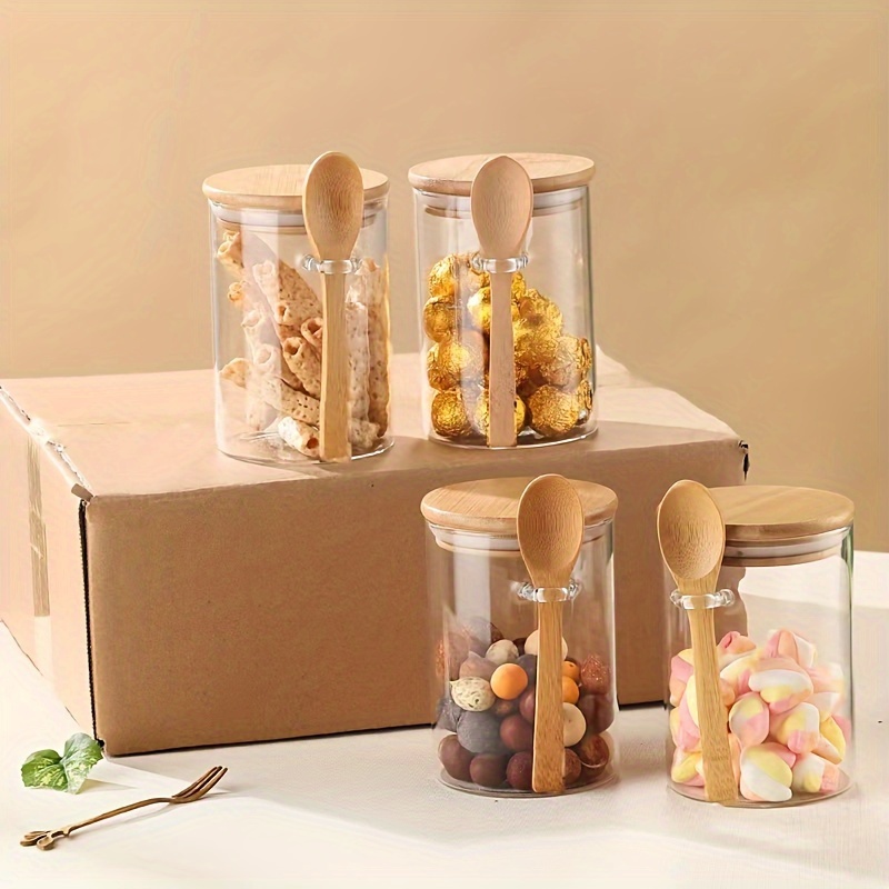 280ml Candy Jar, Biscuit Jar,  - Meal Prep Chia Pudding ulasan dan harga