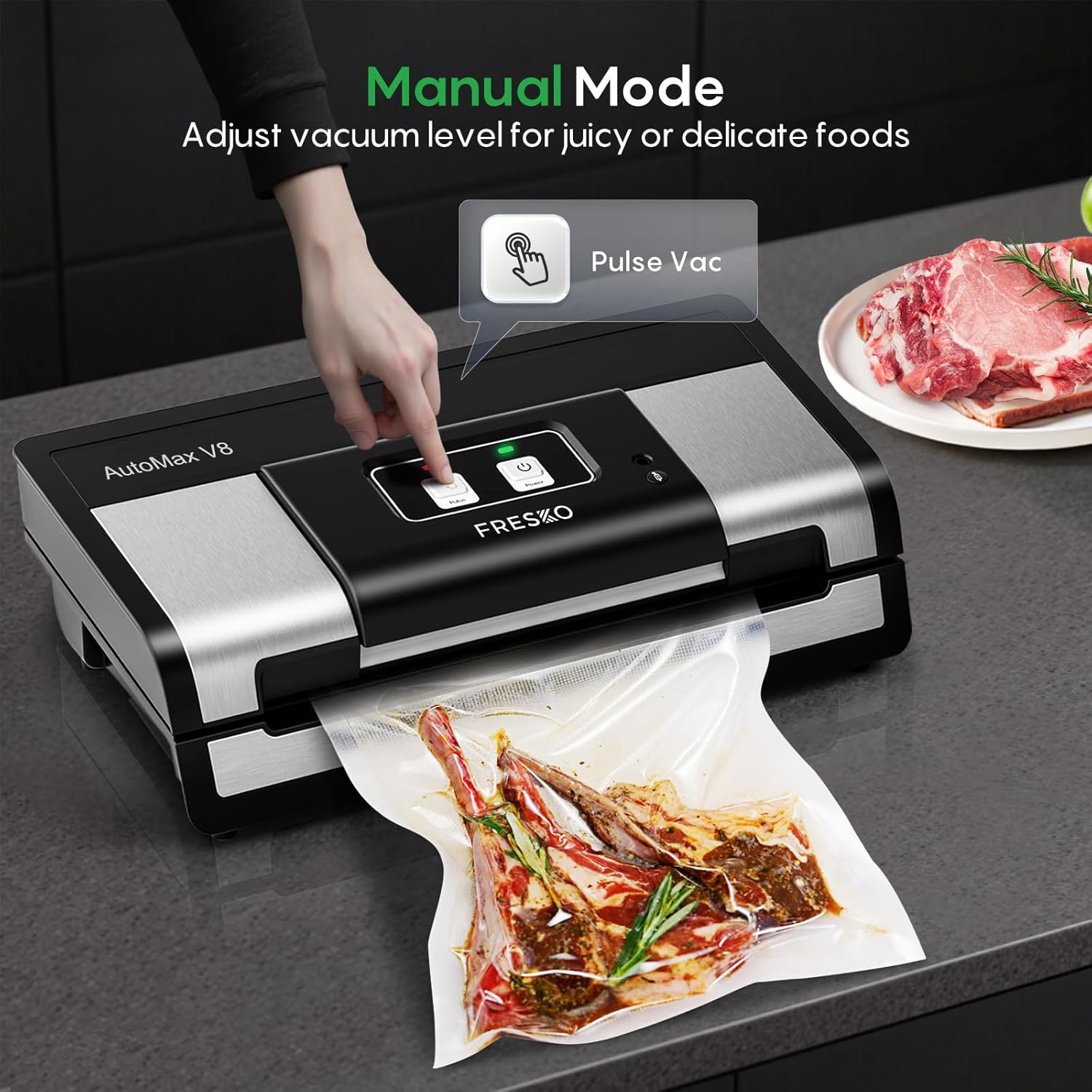 Automatic Vacuum Sealer for Fo - Meal Prep Bulking ulasan dan harga