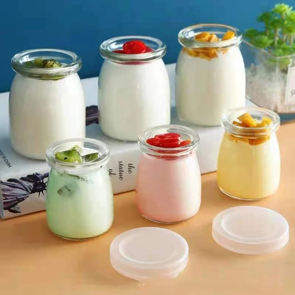 1Pcs Storage Cup​s Pudding Jar - Meal Prep Chia Pudding ulasan dan harga