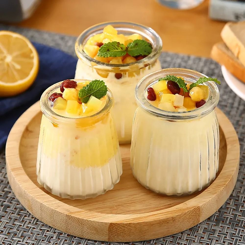 1Pcs Storage Cup​s Pudding Jar - Meal Prep Chia Pudding ulasan dan harga
